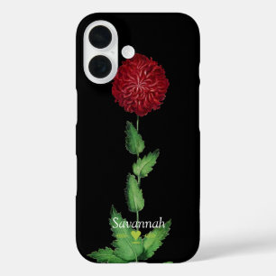 Floral Heirloom Exotisch Zwart iPhone 5 hoesje