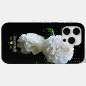 Floral Heirloom Rozen Black Case-Mate iPhone Case (Achterkant (horizontaal))