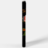 Floral Heirloom Rozen Zwart Roze Geel Case-Mate iPhone Case (Achterkant / Rechts)