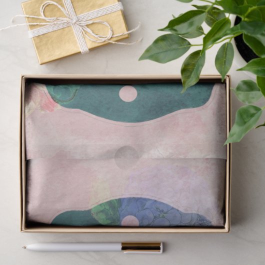 Floral Herb Bee Tissuepapier (Geschenk)