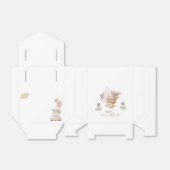 Floral Herfst Cradle Baby shower gunstbox Bedankdoosjes (Uitgevouwen)