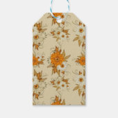 Floral Herfst Gift Label Cadeaulabel (Voorkant)