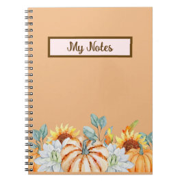 Floral Herfst Inspire School Notitieboek