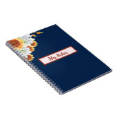 Floral Herfst Inspire School Notitieboek (Rechterzijde)