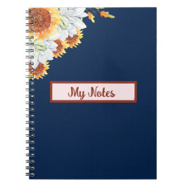 Floral Herfst Inspire School Notitieboek