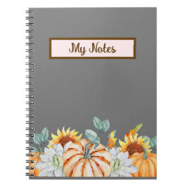 Floral Herfst Inspire School Notitieboek