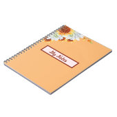 Floral Herfst Inspire School Notitieboek (Linkerzijde)