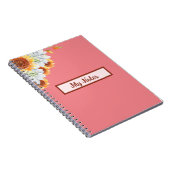 Floral Herfst Inspire School Notitieboek (Rechterzijde)