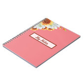 Floral Herfst Inspire School Notitieboek (Linkerzijde)