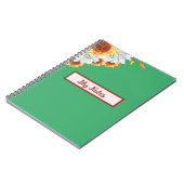 Floral Herfst Inspire School Notitieboek (Linkerzijde)