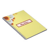 Floral Herfst Inspire School Notitieboek (Rechterzijde)