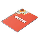 Floral Herfst Inspire School Notitieboek (Linkerzijde)