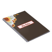 Floral Herfst Inspire School Notitieboek (Rechterzijde)