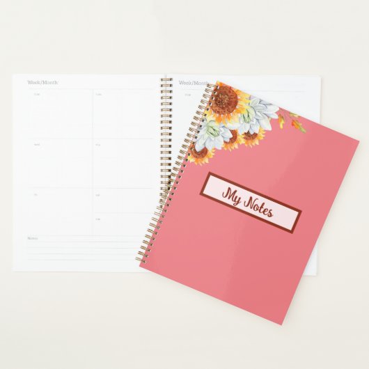 Floral Herfst Inspire School Planner (Display)
