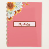 Floral Herfst Inspire School Planner (Voorkant)