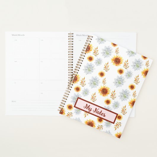 Floral Herfst Inspire School Planner (Display)