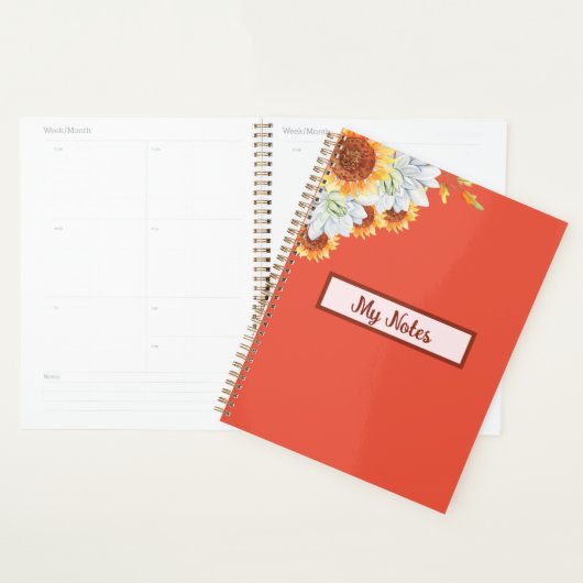 Floral Herfst Inspire School Planner (Display)