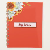 Floral Herfst Inspire School Planner (Voorkant)