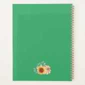 Floral Herfst Inspire School Planner (Achterkant)