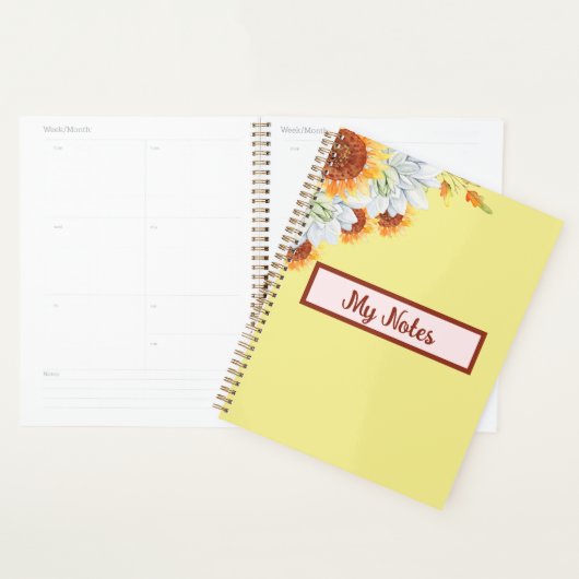 Floral Herfst Inspire School Planner (Display)