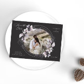 floral herfst save the date post briefkaart