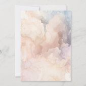 Floral Herfst Vrijgezellenfeest Kaart (Achterkant)