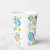 Floral Hij is opgestaan Pasen Mok Papieren Bekers (Links)