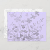 Floral Hint Briefkaart (Voorkant / Achterkant)