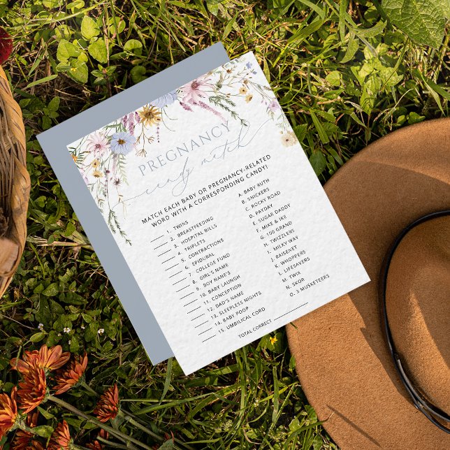 Floral Hoe zoet Het Is Zwangerschap Snoep Match Ga (Creator heeft geüpload)