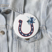 Floral Hoefijzer Button (In situ)