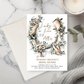 Floral Hoefijzer Lucky In Love Derby Vrijgezellenf Kaart