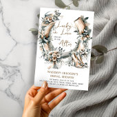 Floral Hoefijzer Lucky In Love Derby Vrijgezellenf Kaart