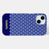 Floral Hoesje-Mate iPhone case (Achterkant (horizontaal))