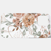 Floral Hoesje-Mate iPhone case (Achterkant (horizontaal))