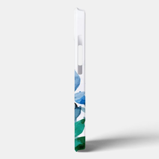 Floral Hoesje-Mate iPhone Case (Achterkant / Links)