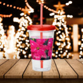 Floral Holiday Acryl Drinkbeker