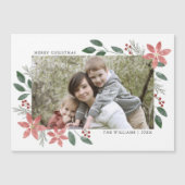 Floral Holiday - Magnetic Photo Wenskaart (Voorkant)