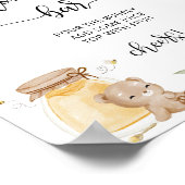 Floral honey beer Mam-osa bar Poster (Hoek)