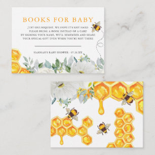 Floral Honeycomb Bumble Bee   Boekaanvraag Informatiekaartje