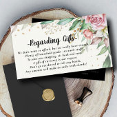 Floral Honeymoon Fund In plaats van Gifts Kaarten