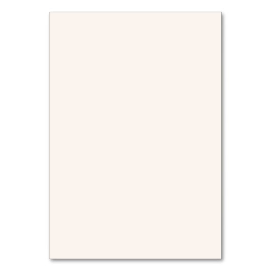 Floral Hoop EDITABLE KLEUR Trouwtafel nummer Kaart (Achterkant)