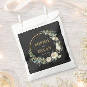 Floral Hoop Wedding Favoriet Tas Bedankzakje (Geknipt)