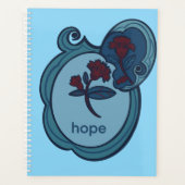 Floral Hope Daily planner&planner&Notes Journal Planner (Voorkant)