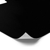 Floral Horse Dierenvriend Poster (Hoek)