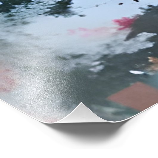 Floral Horse Foto Afdruk (Hoek)