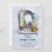 Floral Housewarming Party uit het bijtende land Kaart (Voorkant)