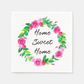 Floral Housewarming Servet (Voorkant)