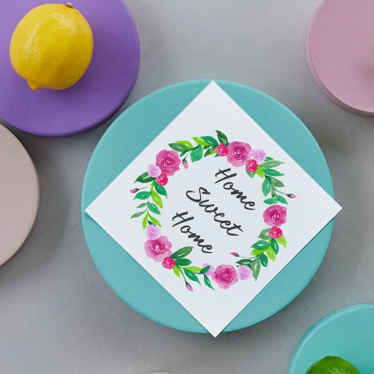 Floral Housewarming Servet