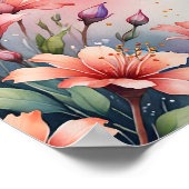 floral hummingbird poster (Hoek)