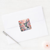 floral hummingbird stickers (Envelop)